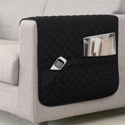 1 housse d'accoudoir de canapé hydrofuge à carreaux pour meubles, sac de rangement pour accoudoir de canapé, housse de chaise pour salon, décoration de la maison 1PC 50x90 cm