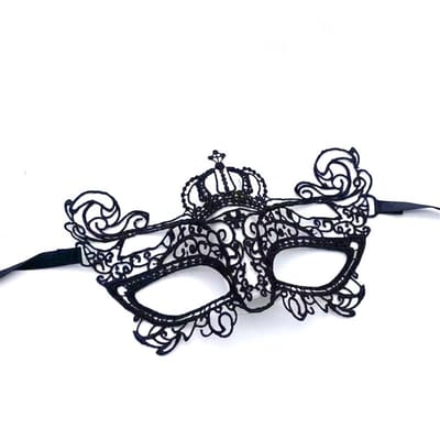 Go Go Gadget - Oogmasker - Venetiaans - Kant - Sexy - Verkleedkleding - Zwart