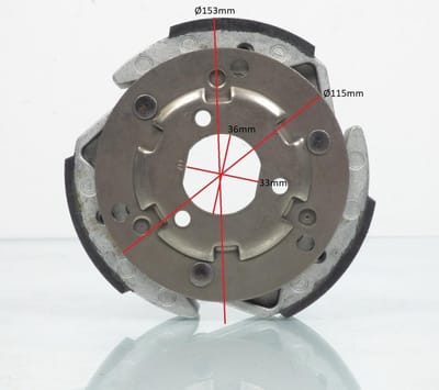 laadvlak rms voor scooter mbk 250 yp skyliner abs 2003 5gm-166200-100 nieuw