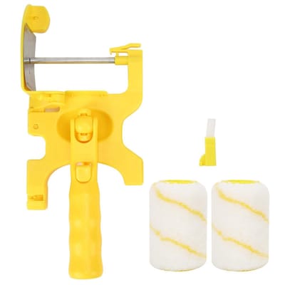 Dailygoods - Verfroller - Paint Edger Roller - Eenvoudig te gebruiken - Universeel handvat - Voor schilderen en trimmwerk - DIY projecten - Geschikt v...