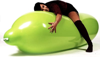 Cattex Grote Figuur - Zeppelin Model reuze ballon - 220 cm lang - grote ballonnen