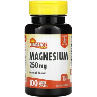 Magnésium, 250 mg, Comprimés enrobés 100 comprimés