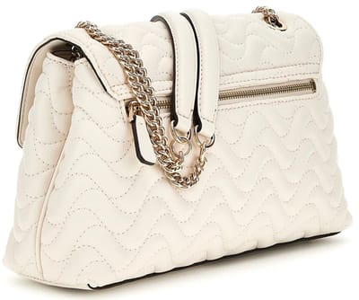 Guess Medium Crossbodytas / Schoudertas Dames - Melisandra - Beige
