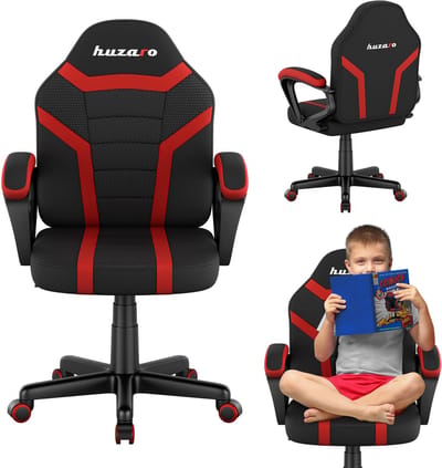 Huzaro Ranger 1.0 Ergonomische Kinder Gamestoel - Bureaustoel voor Kinderen - Red
