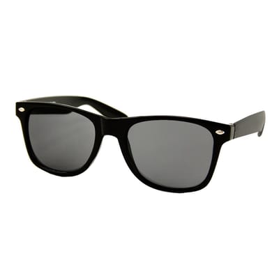 Loud and Clear® - Zwarte Zonnebril - Classic - Basic - Klassiek - Heren - Dames - Zwart