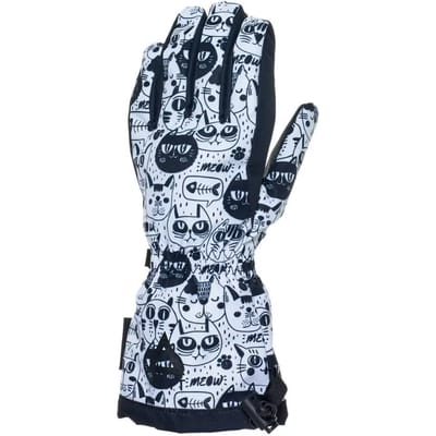 Kinderskihandschoenen MATT Tootex Black&White CatsPlus