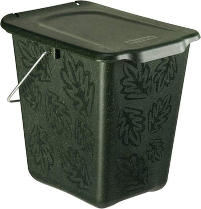 Compostbak met Deksel en Handvat - 7L Groen