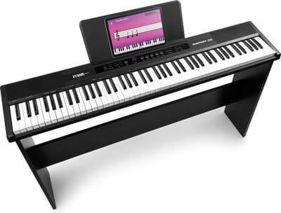 Digitale piano in meubel - MAX RhapsodyDP88P Piano Keyboard 88 toetsen - Met sustainpedaal