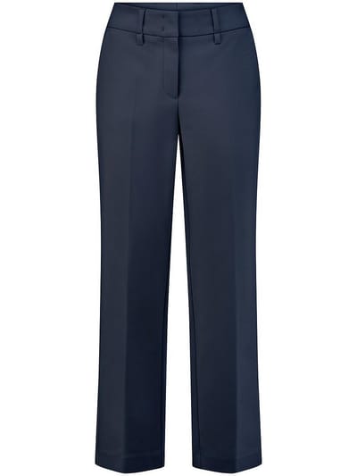 Enkellange broek Van Fadenmeister Berlin blauw