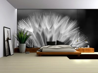 Poster | Wit , Zwart | 104 x 70,5 cm