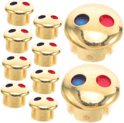Kraanonderdelen - Kranenknoppen - Kraangaten Afdekken - Intuïtieve Temperatuur Markeringen - 30 Stuks - Goud