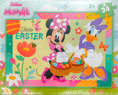 Minnie Mouse Puzzel 24 Stukjes - Vanaf 3 Jaar