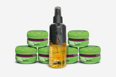 Nish Man Hair Wax 05 Keratin - 6 stuks