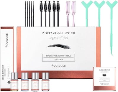 Langdurige Brow Lamination en Wimperlifting Kit voor Perfecte Vormgeving en Styling met Applicatietools en Stylistick