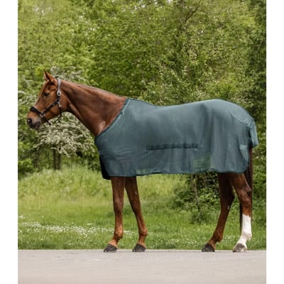 Vliegendeck met centrale flap voor paard Waldhausen Comfort
