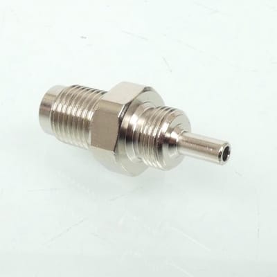 Embout raccord mâle M10 P1.00 durite frein aviation FE pour moto DFR11 Neuf