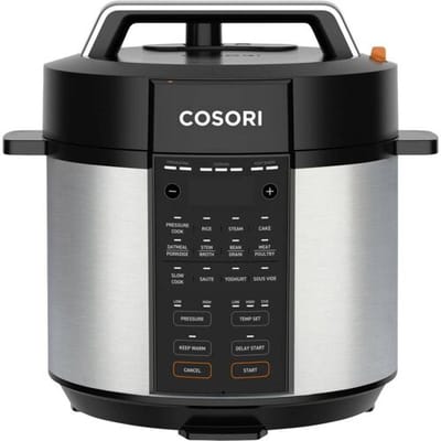 Cosori Pressure Cooker Multicooker 1100 W Zilver, Zwart