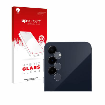 upscreen - Screenprotector voor Samsung Galaxy A55 5G (ALLEEN Camera Lens) - Folie Beschermfolie Beschermglas transparant