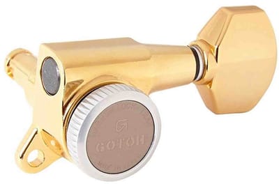 Gotoh GTH14109 SG381 stemmechanieken met Magnum Lock Trad and 07 knoppen, 3L3R, goud