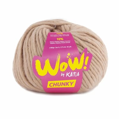 Katia WOW Chunky - 59 Camel - Bulky Acryl/Wolmix Garen