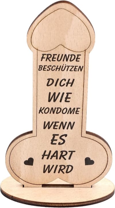 Grappig vriendschapscadeau voor vrouwen - Houten gastenboek - Ideaal verjaardagscadeau voor beste vrienden
