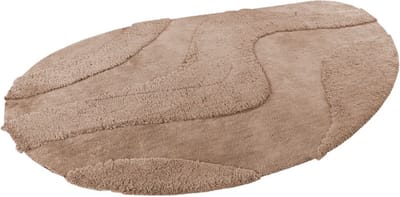 Lalee Milano Recycled Vloerkleed organische vorm organic hoog laag 3d Hoogpolig scandinavisch shaggy super zacht effen karpet 160x230 cm beige