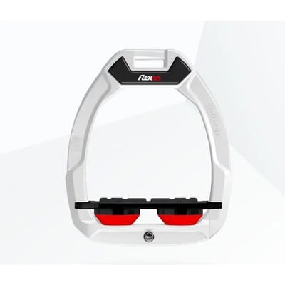 Veiligheidseitringen met Plat Grip Wit/Zwart/Rood Flex-On Safe-On