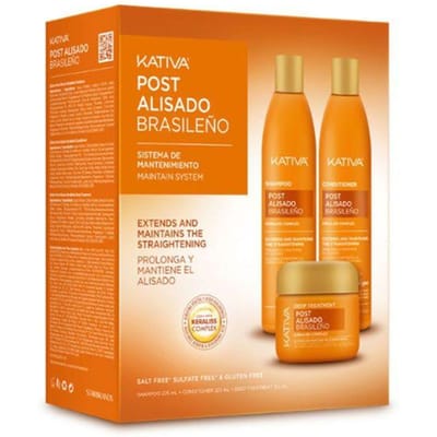 Post Brazilian Straightening Kit - Sada Po Narovnání Vlasů Keratinem