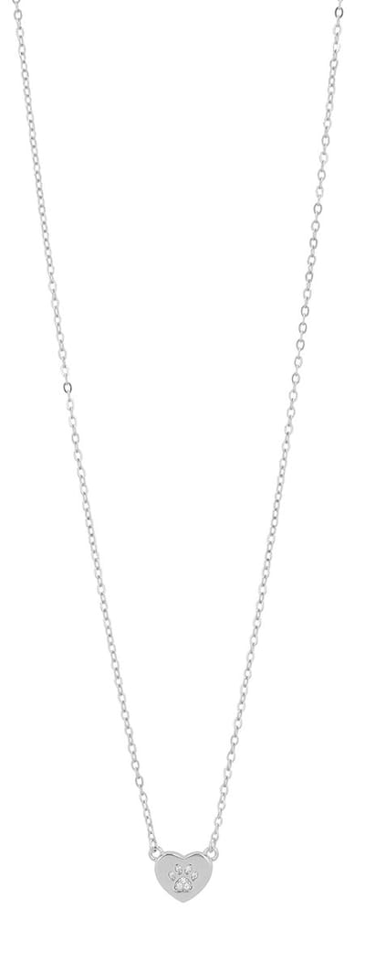 AKZENT Akzent Dames ketting met hanger "Susi" van 925 Sterlingzilver, gerhodineerd, duurzaam