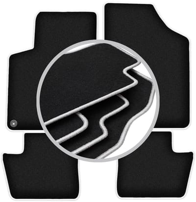 CARLUX-SILVER automatten voor: Citroen DS4 hatchback (2011-2015)