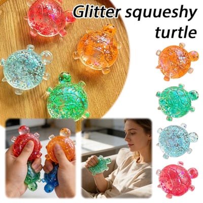 Squishy Schildpad Maltose Knijpspeeltje Zacht Schattig Gans Fidget Speelgoed Plasticiteit Schildpad Stressverlichtend Speelgoed Angstverlichting Cadeaus beige