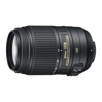 Nikon AF-S DX NIKKOR 55-300mm f/4.5-5.6G ED VR Lens zwart