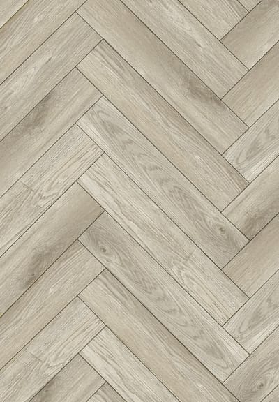 Mexen Sky Valley vinylpanelen visgraat 635 x 127 mm SPC 6,5 mm, IXPE onderlaag 1,5 mm, 4 V-Groef, Eik