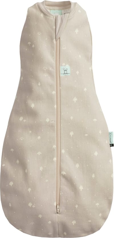 Ergopouch Cocoon inbaker slaapzak - 1,0 Tog - 2-in-1 Slaapzak - Combi Slaapzak Baby + Inbakerslaapzak - Slaapzakken -Slaapzak 80 cm - Mushrooms