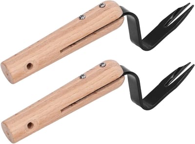 Onkruidtrekker Gereedschap - Handwiedertrekker Tuin - Onkruid Verwijderen - Gevorkte Kop - 20 x 8 cm - Niet gespecificeerd