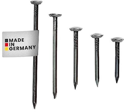 Stalen Nagels - Fotonagels - Afbeeldingen Ophangen - Gehard Staal - 100 Stuks - Goud