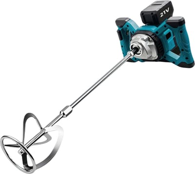Benelux Select Betonmixer – Beton Mixer – Betonmixers – 6 Snelheden – 1700W – Veelzijdig – Draadloos - 120–680rpm - 50 x 20 x 20cm