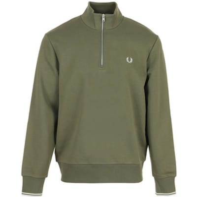 Sweaters Fred Perry Half Zip Sweatshirt