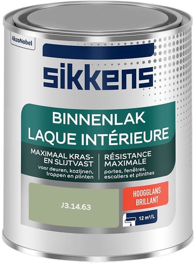 Sikkens - Binnenlak Hoogglans - J3.14.63 - Mengverf - 750 Ml