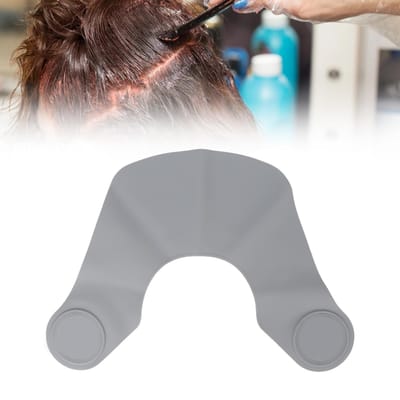 Kapsel Nekkraag Zacht Siliconen Waterdichte Haarkleuring Verf Nek Sjaal Wrap voor Kapperszaak