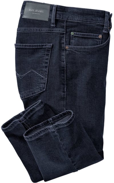 Mac Broek Arne Stretch Blue Black H799 - Maat W 40 - L 32 - Heren - Jeans