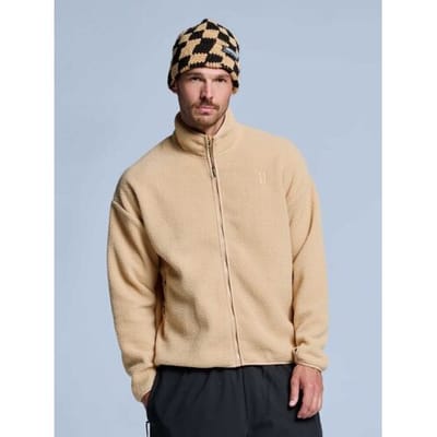 Poederbaas Sherpa Jacket Heren - Four Seasons Warm Sand - Maat S