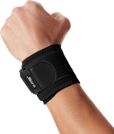 U Fit One Pols Brace - 1 Stuk - Polsbandage - Wrist Support - Compressie Handschoen - RSI - Pols Ondersteuning & Versteviging - Polssteun