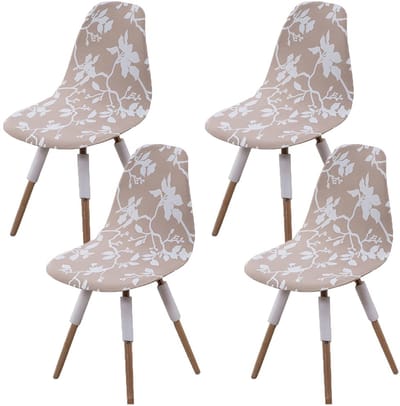 Stoelhoezen voor eetkamerstoelen Scandinavische stoelhoezen Stretch Scandinavische eetkamerstoelen keukenstoel beschermhoezen 4 stuks
