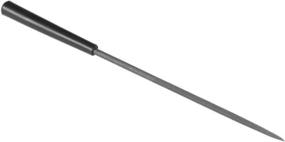 Naaldvijl - Ronde vijl - Metaal Bewerken - Dubbel gesneden - 3mm x 140mm - Grijs Zwart