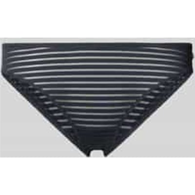 Slip met semi-transparant streepmotief