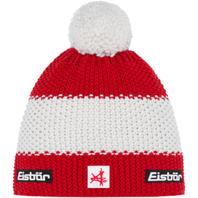Eisbar Star Pompon MĂś SKA, Unisex, Rood, Muts, maat: One size