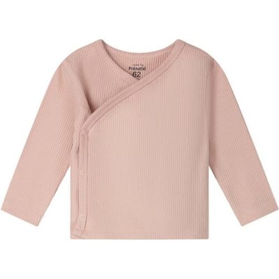Prénatal newborn overslagshirt rib Powder Pink 44 dames