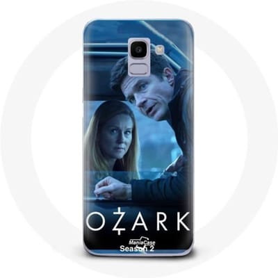 Case voor Samsung Galaxy J6 2018 Ozark Series Seizoen 4 Poster Wendy Byrde en Marty Byrde