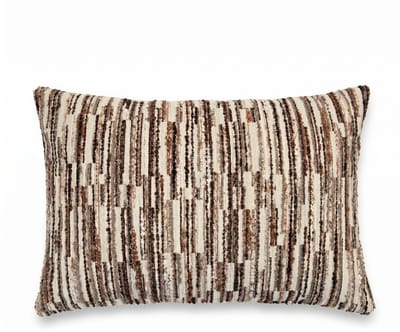 Sierkussen Martie - Textiel - Terra - 35x55 cm - Met rits